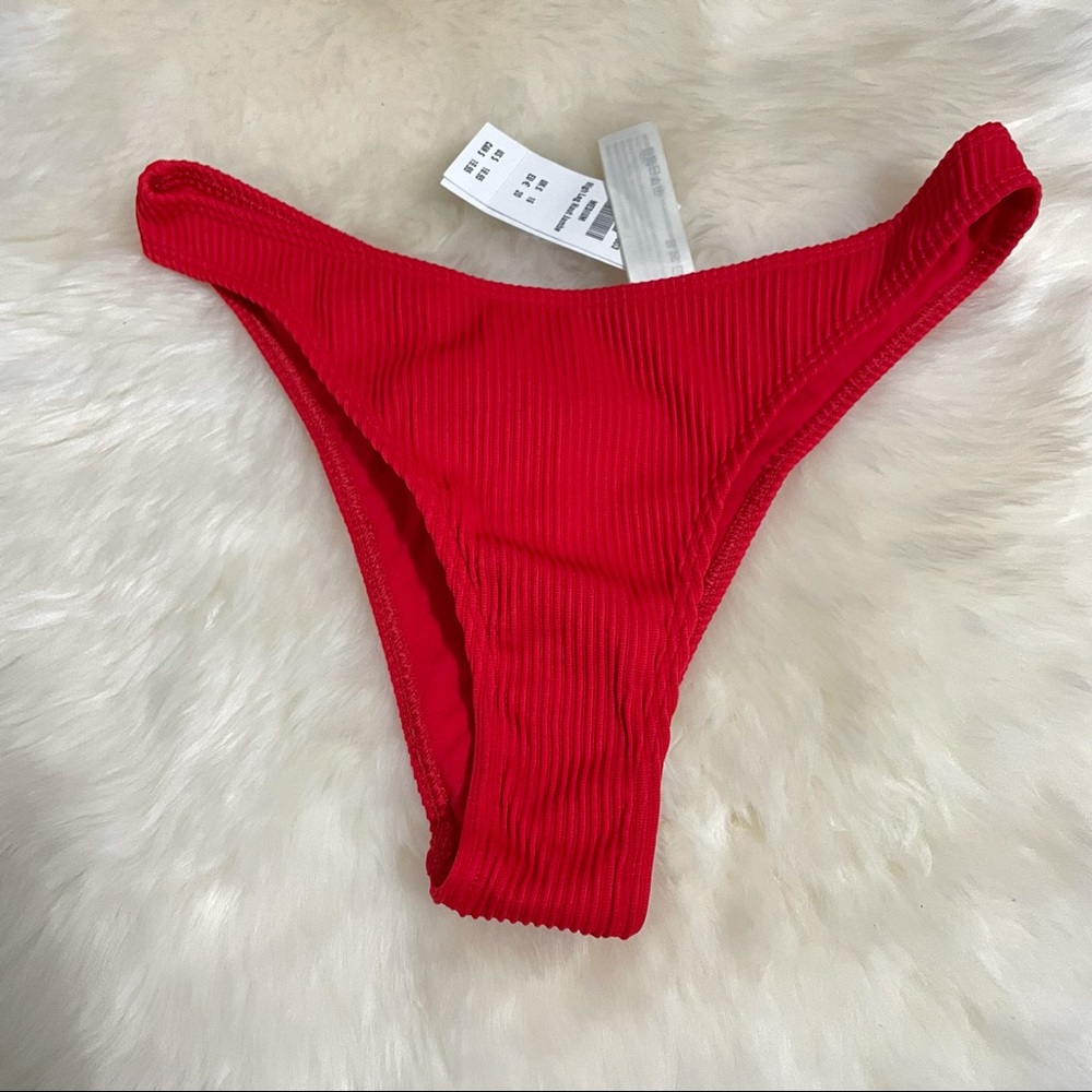 NEW hollister high leg swim bottoms